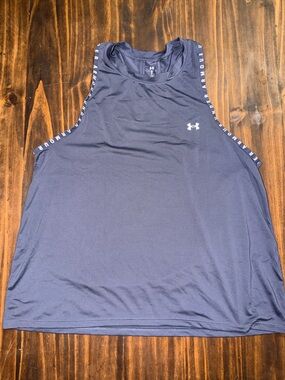 Under Armour Navy Blue Performance Tank Top